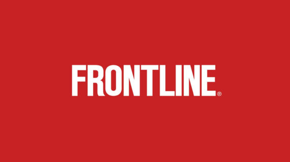 Red banner with FRONTLINE in white text.