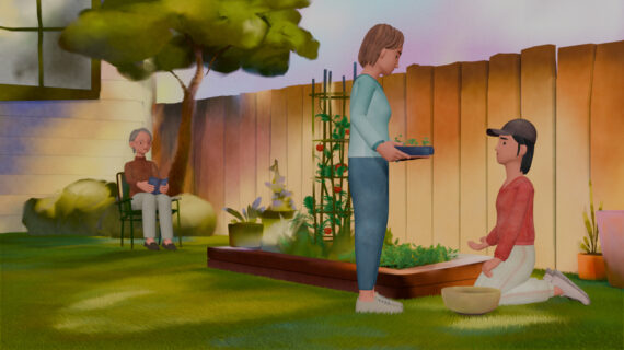 A still from Wisconsin Life animation 